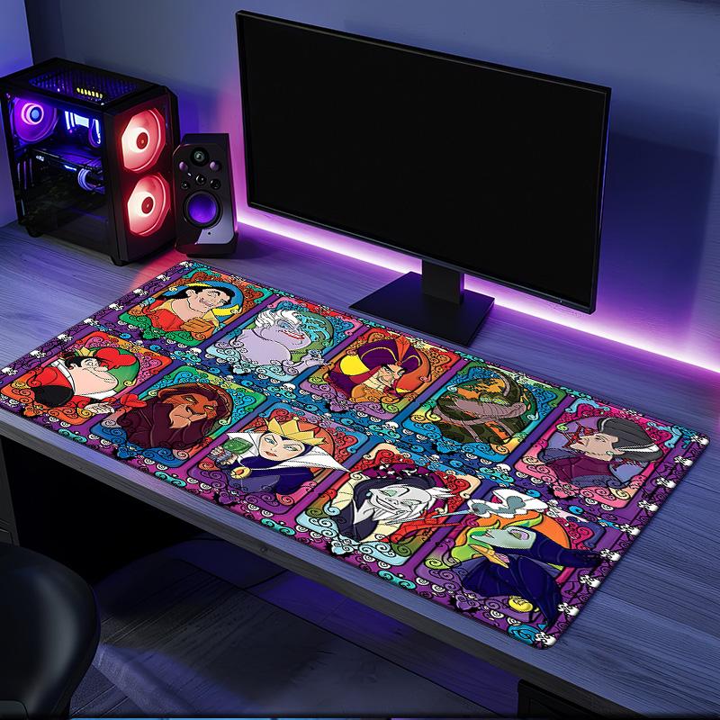 Evil Queens Collage Mouse Pad, Rubber Base, Mouse Pad for Gamers and Office Use, Gaming Desk , Easy To Clean Mat Christmas fan gifts