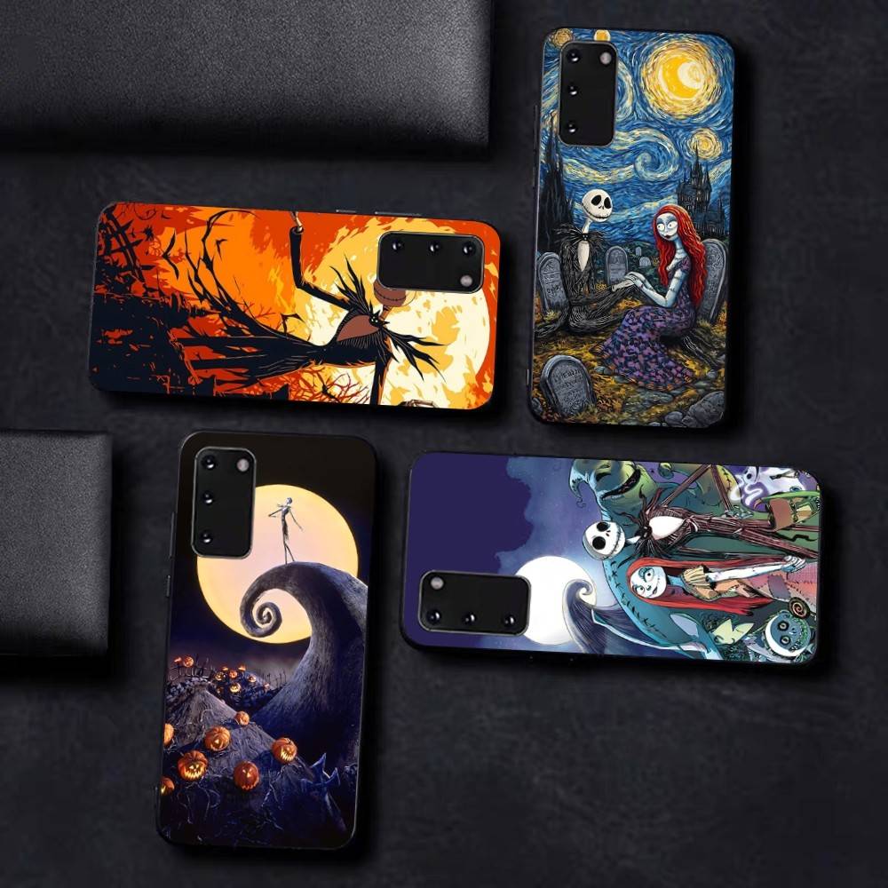 The Nightmare Before Christmas Halloween Phone Case For Samsung S 24 fe 25 Ultra plus 20 lite 21 30 22 23 24 22 Ultra 5G Fundas