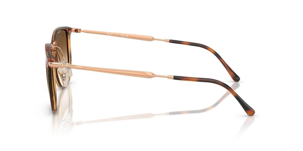 Sunglasses 0RB4451 TRANSPARENT ORANGE CLEAR GRADIENT BROWN 68045153 Polarized [Ray-Ban]