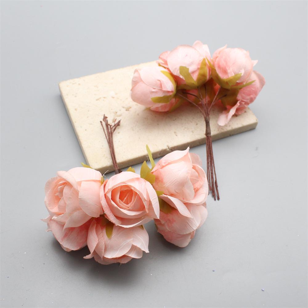 Seidenblütenknospen für Bastelarbeiten und Dekoration - Perfekt für Kränze, Kopfschmuck, Hochzeitsdekoration, Geschenke und mehr.