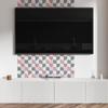 Naklejany Panel Winylowy Do Przedpokoju 100X50 Cm Abstrakcyjny Wzór Geometryczny