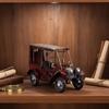 Retro Car Collectible Shiny Classic Open-Front Miniature Automobile Elegant