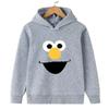 Spring and Autumn Cartoon Print Children's Hooded Hoodie Top New Casual Fashion Kid Sweatshirt Coat Hooded Pullover