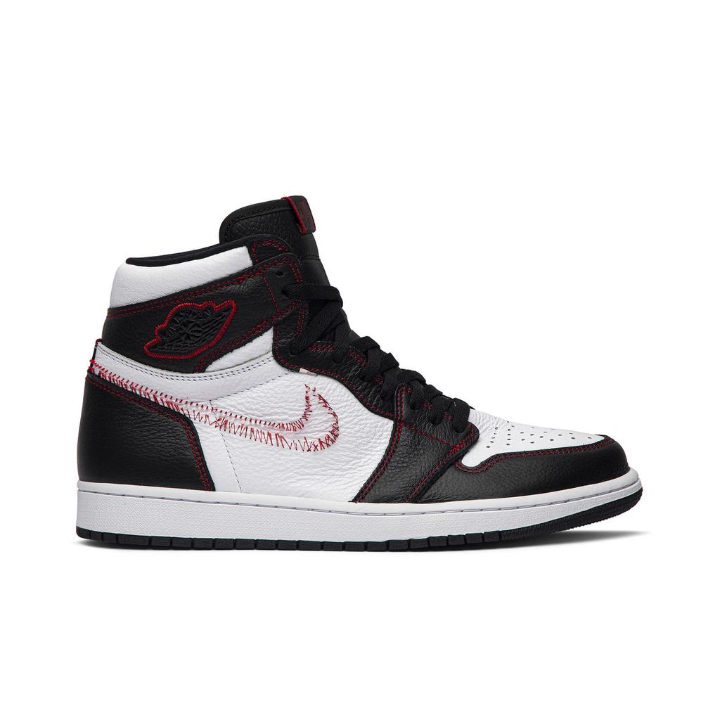 Air Jordan 1 Retro High OG 'Defiant' (Unisex) Black / Tour Yellow-White-Gym Red Vintage Basketball Shoes CD6579 071
