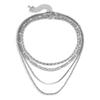 Creative Men's Necklace Fashion Casual and Elegant Multi-layer Tassel Metal Accessories Necklace Sweater Chain