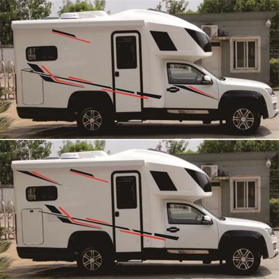 6pc Car Sticker Kit Stripes Graphics Vinyl Stickers Decals For Camper RV Trailer