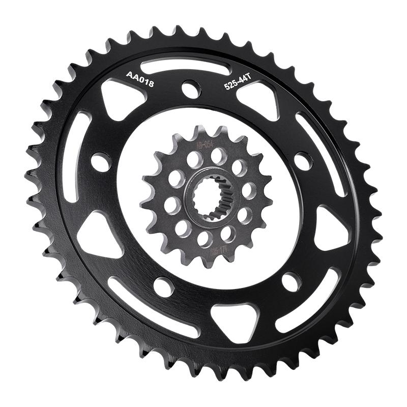 Motorcycle Front Rear Sprockets 20CrMnTi For BMW F850GS F 850 GS Adventure F900R F900XR 19 2020 2021 2022 2023 2024 44T/17T 525
