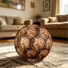 1pc Golden Ram Zodiac Theme Soccer Ball Football, Size 5, Lightweight PVC, Durable Outdoor Training Soccer Ball, Gift m61467