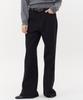 Kkomma Cmj13 Black Wide Straight Pants