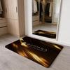Fashion p-Pullman H-Hotel Floor Mat Flannel Door Mat Non-Slip Absorbent Washable Indoor Home Rug