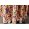 New Vintage Women Plus Size Maxi Dress Spring Summer Long Casual Loose Basic Printing Dress