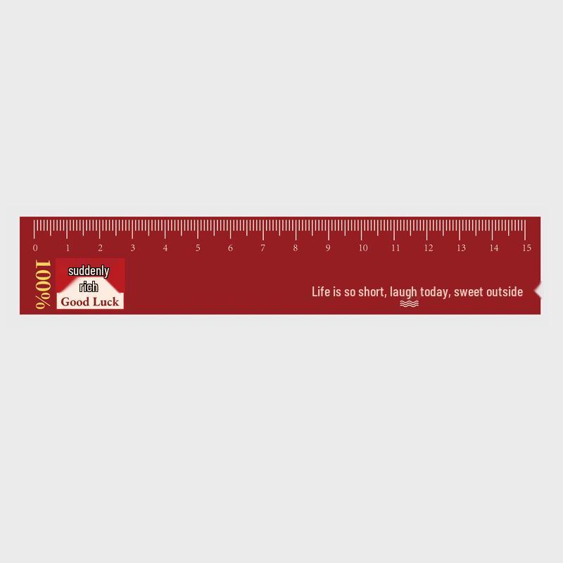 15cm Acrylic Straight Ruler for Students - Perfect for Drawing and Measuring