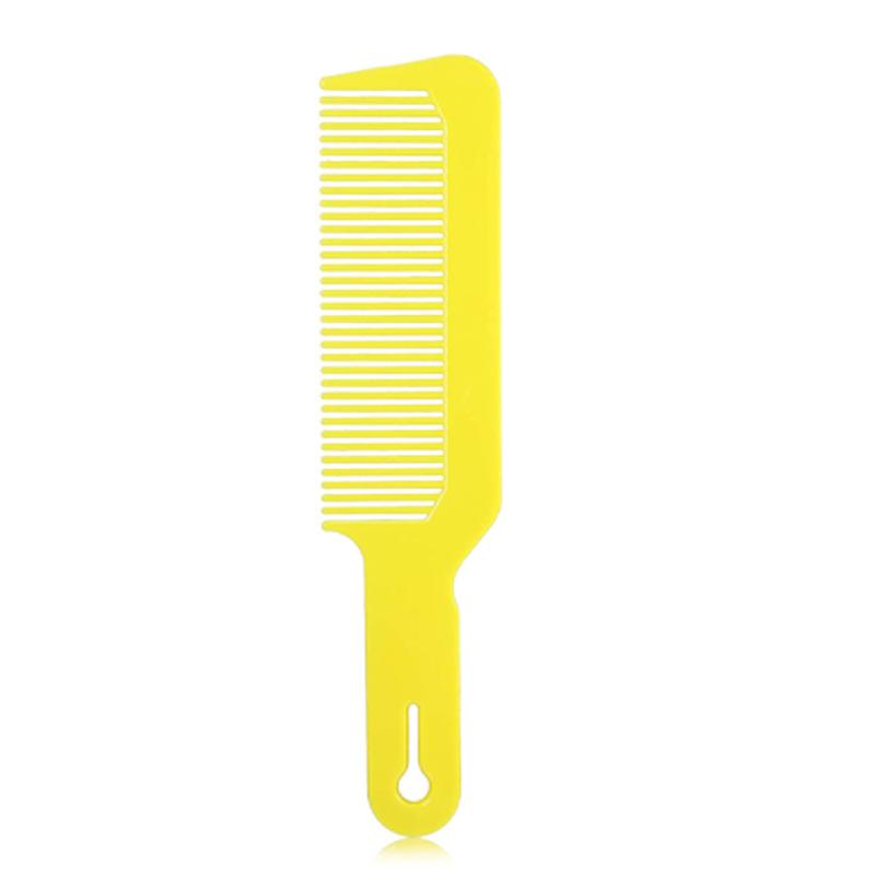 Salon-Grade Teasing Hair Comb - Rounded Wavy Teeth Barber Comb, Flat Top Styling Comb, Hairdressing Tool