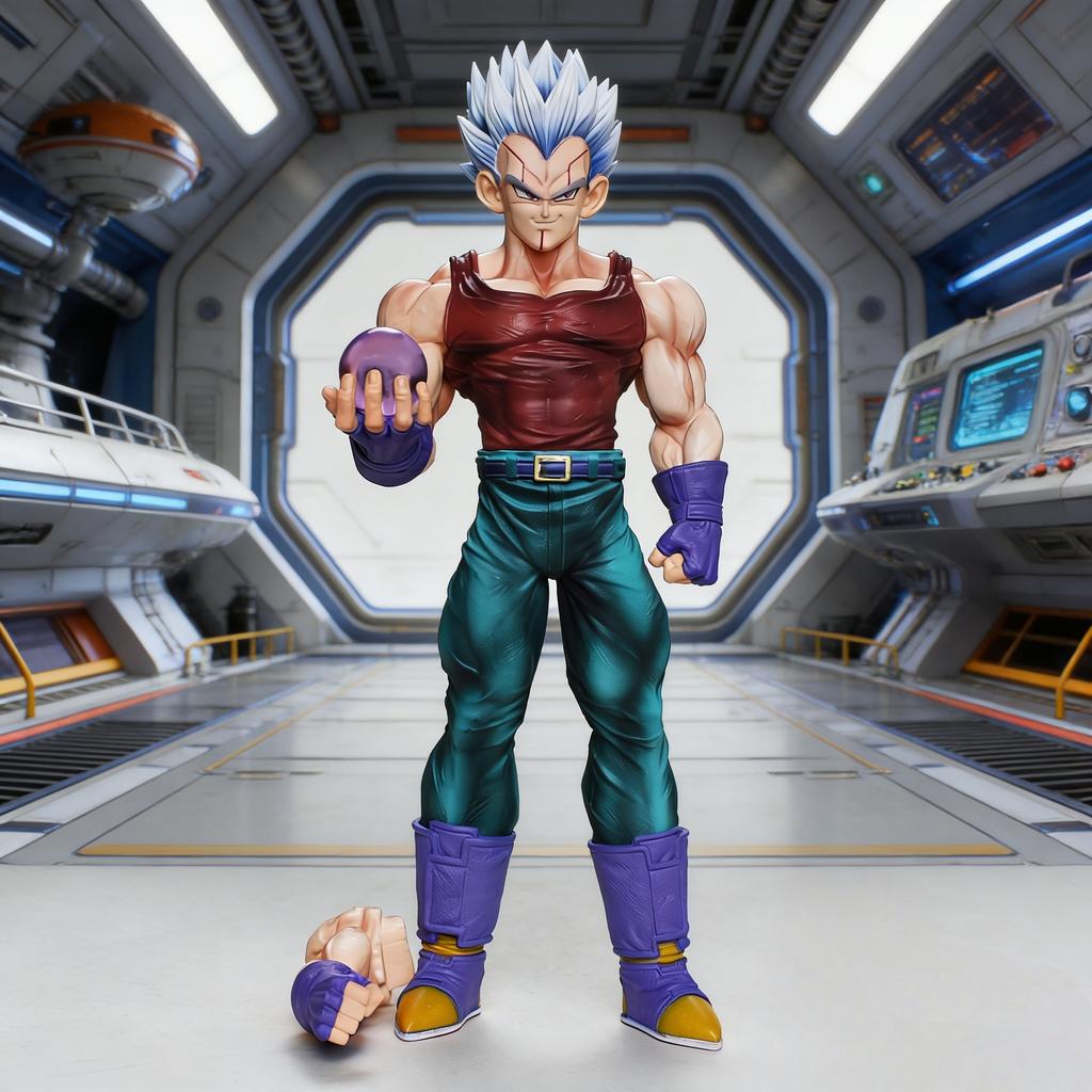 Anime Dragon Ball GT Figure Baby Vegeta Action Figure Desktop Ornament Statue Collectible Model Toy Gift