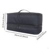 Hair Dryer Bag Double Layer Portable Storage Carrying Case for Travel Bathroom Nozzle