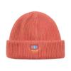 MLB Letter P Embroidered Logo Acrylic Fleece Hat Unisex Couple Style Orange 3ABNM0316-10COD