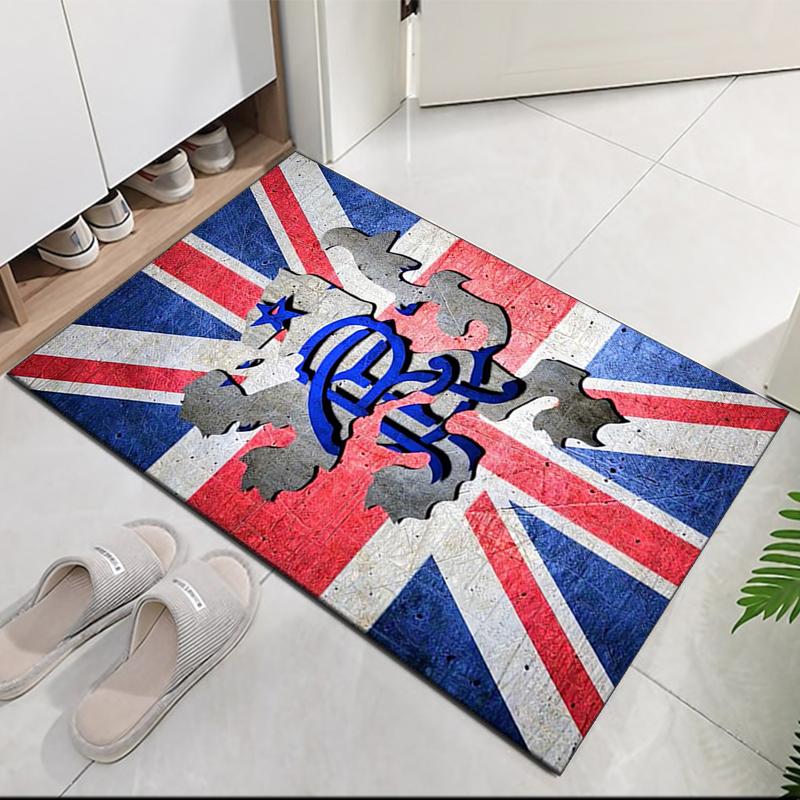 Rangers F.C Printed Carpet, for Office Chair Living Room Bedroom Kitchen Room Decor Gifts.
