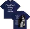 Cantante Popular Olivia Dean El Arte de Amar Nuevo Álbum Moda Verano 2026 Camiseta de Manga Corta para Hombre Casual Algodón Puro Cómodas Camisetas