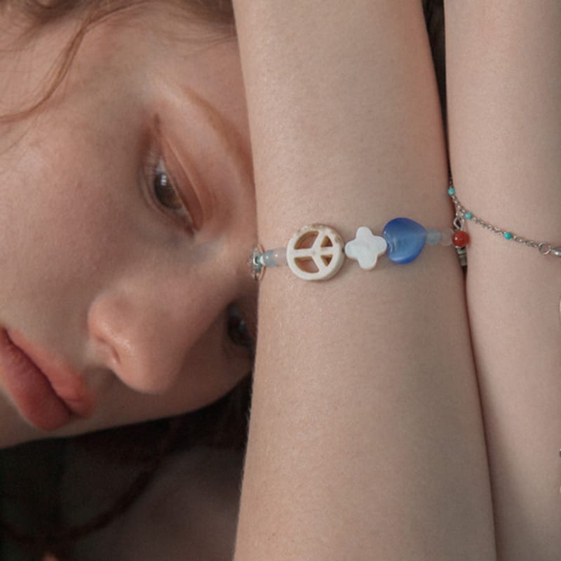 MERRYMOTIVE Native American type beads bracelet