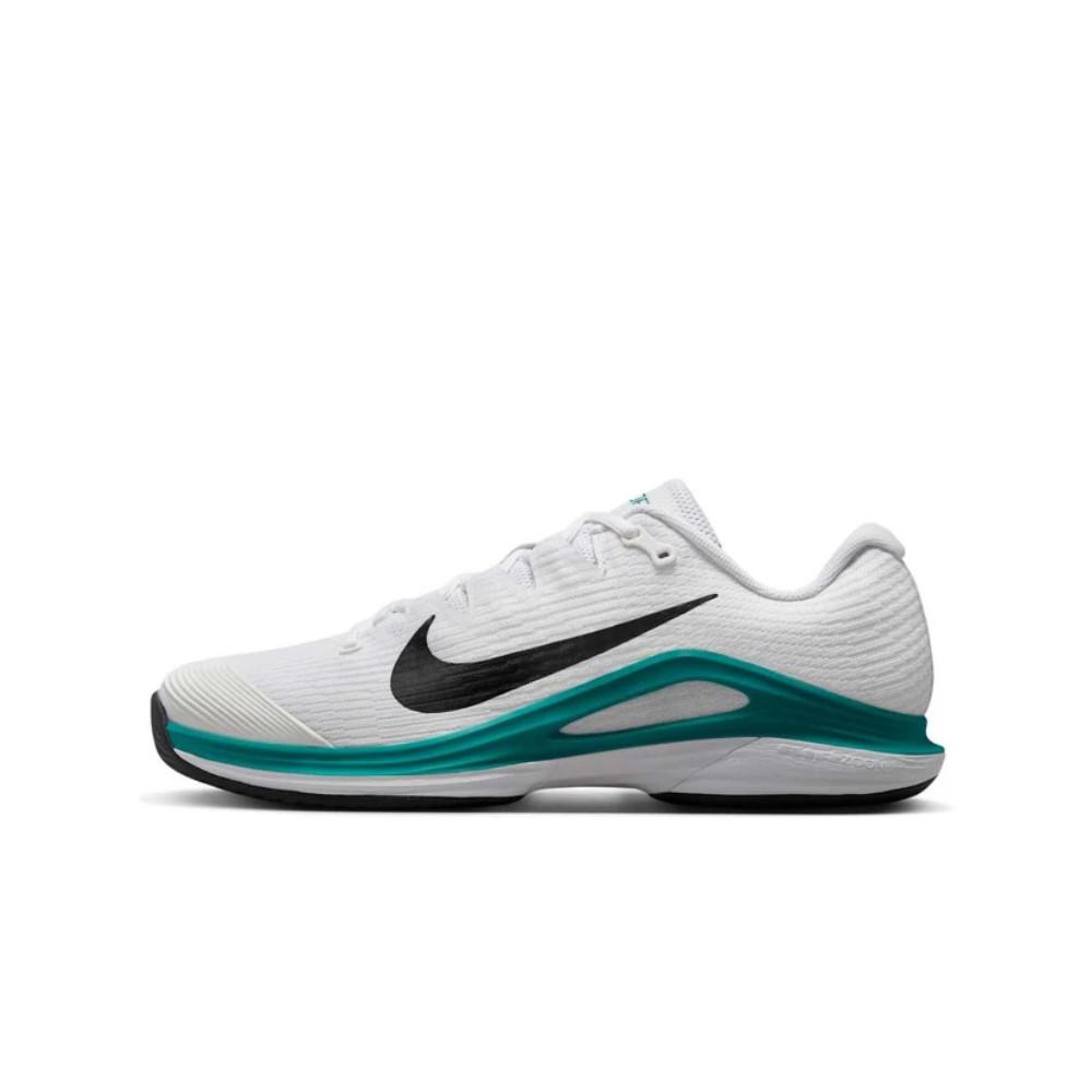Nike Court Air Zoom Vapor 12 HC Bianco Smeraldo Radioso Nero 49.5