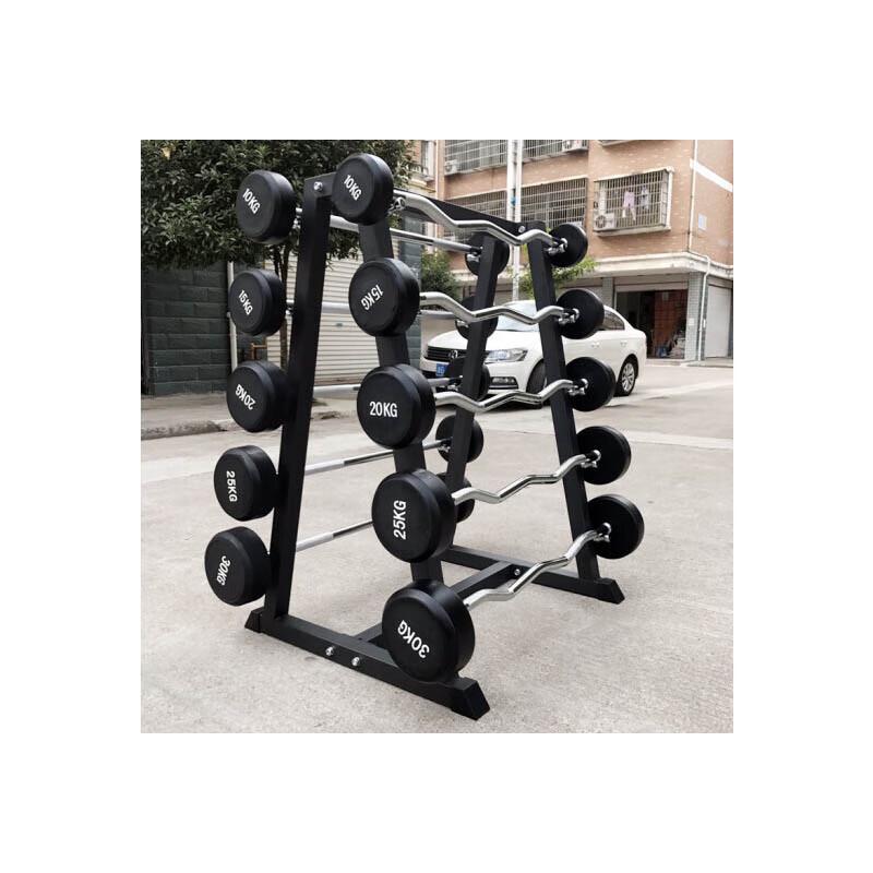 Juntai Qifeng Rubber-Coated Fixed Barbell