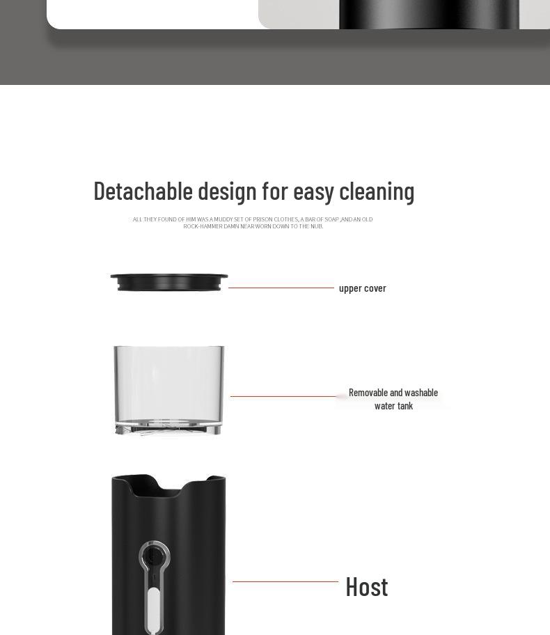 Compact Automatic Travel Espresso Machine with Pump Pressure