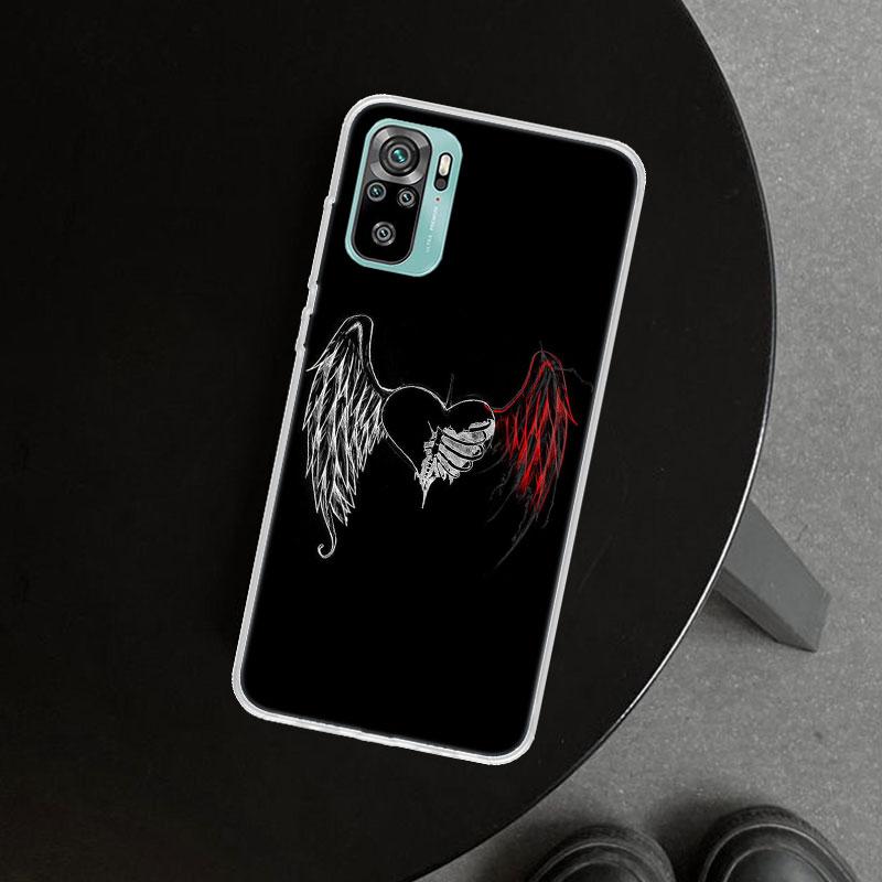 Angel Wings Demon Wing Phone Case Cover for Xiaomi Redmi Note 15 14 13 12 11 Pro Plus 14S 12S 11S 11T 11E 10S 10 Customized Fund
