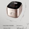 SUPOR 4L IH Low-Sugar Rice Cooker CN Plug (adapter Included)