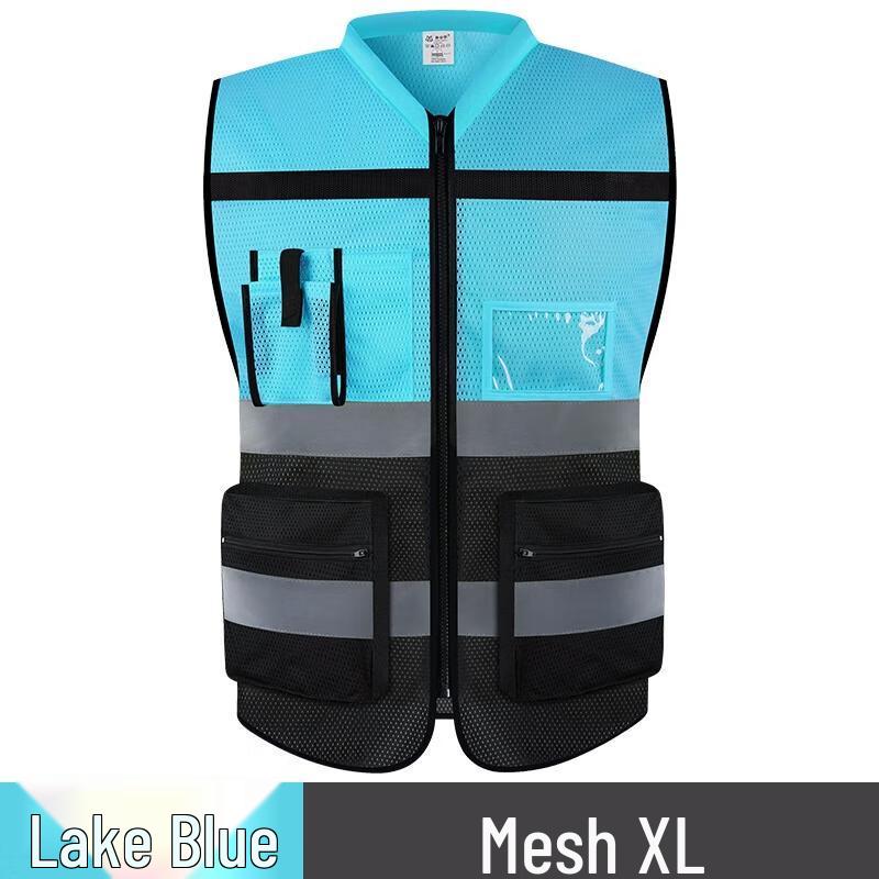 

Reflective Multi-Pocket Safety Vest