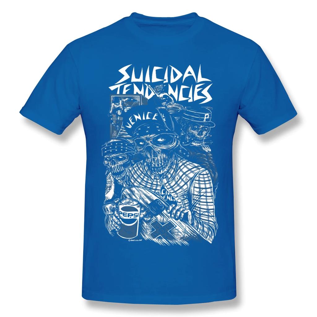Suicidal Tendencies Potisk Bavlna Vtipná Trička punk Pánská Móda Streetwear
