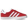 adidas Gazelle 85 Scarlet Unisex Sneaker Rot Besser-Scharlachrot Wolkenweiß IG0455