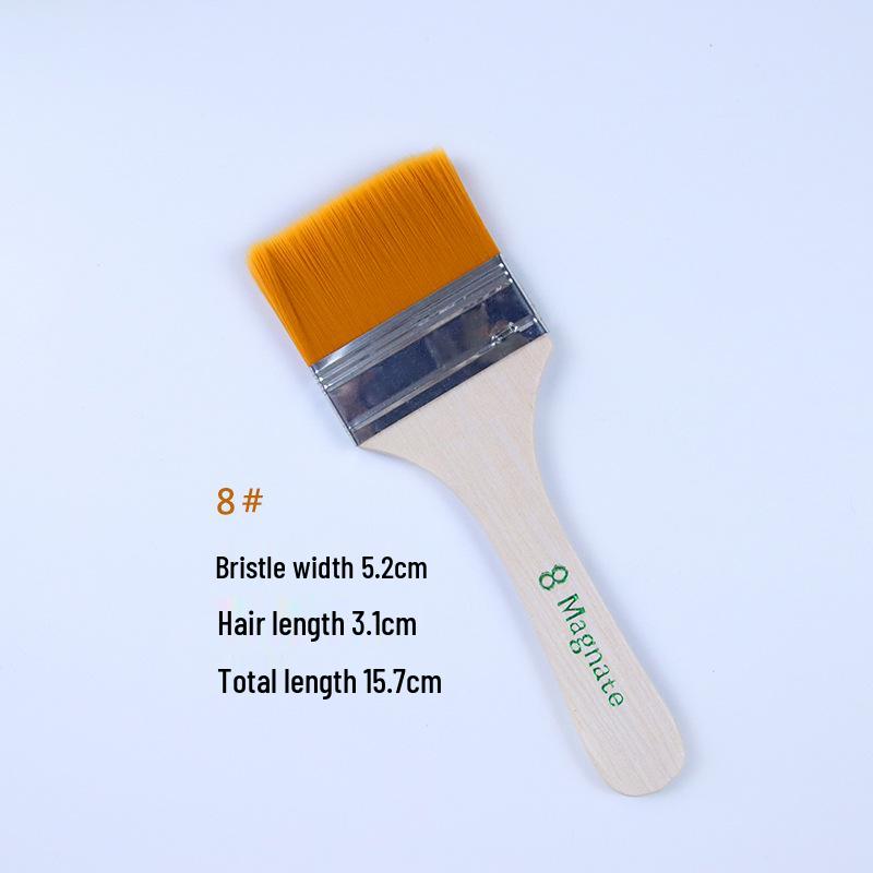 Children's Nylon Oil Painting Brush: Eco-Friendly Art Supplies