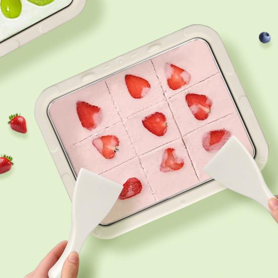 Nerezový stroj na výrobu rolované zmrzliny DIY Mrazicí stroj na jogurt a sorbet Neelektrický domácí výrobník dezertů