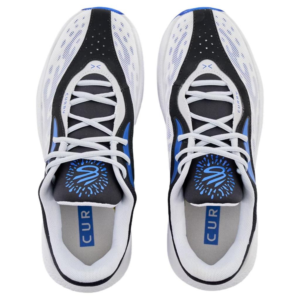 Under Armour Curry Splash 25 Comfortable Fit Durable Breathable Grip Basketball Shoes Unisex sneaker White Blue 3028460-003