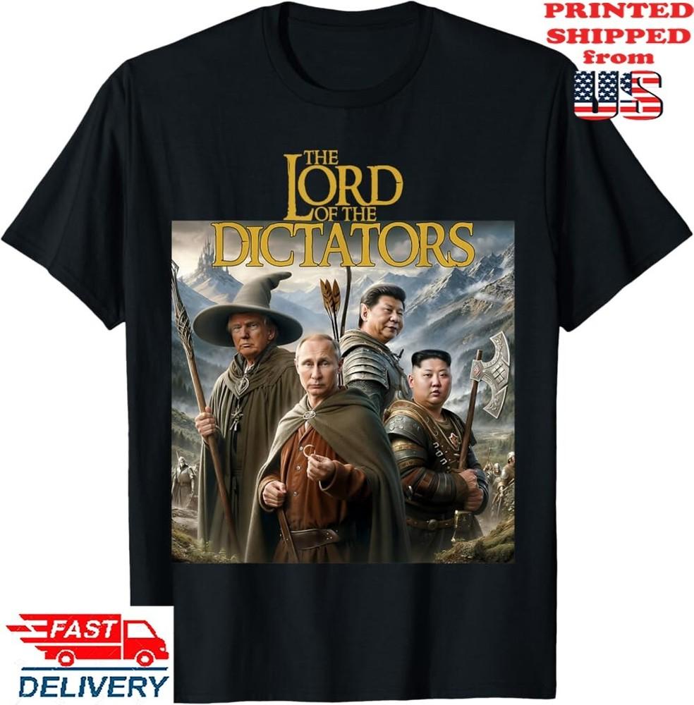 Funny Lord dictators Anti Ptin Trump Kim Jungun Xi Jiping TShirt Unisex Tee Unisex T-Shirt S