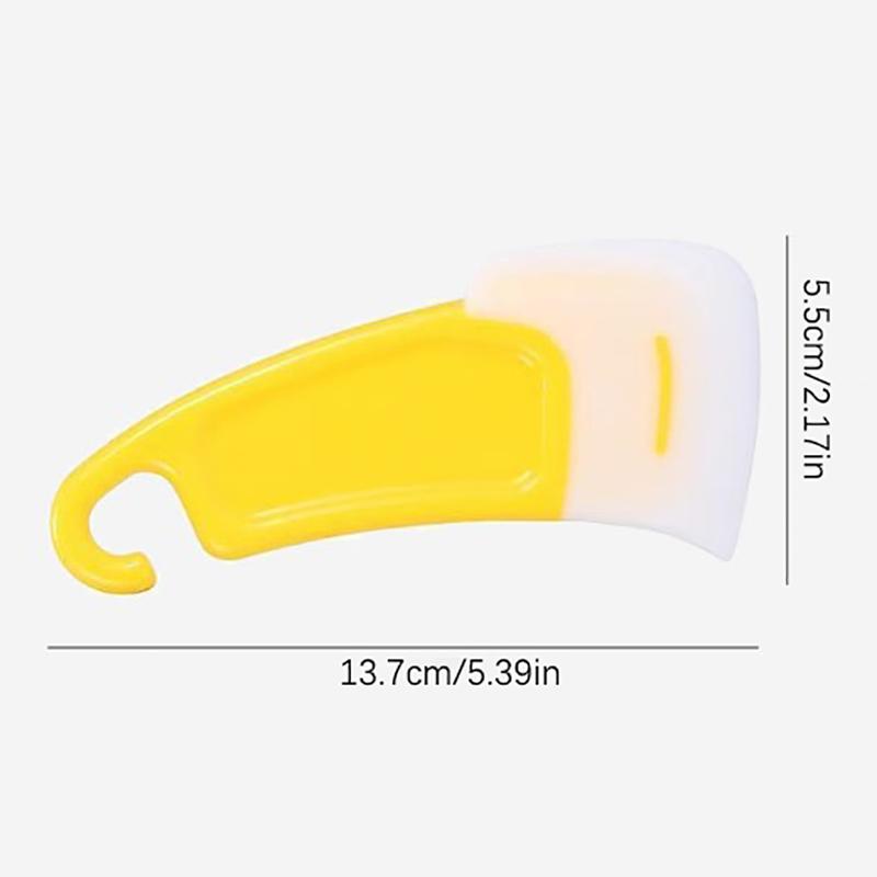 1/3Pcs Silicone Cleaning Spatula Kitchen Washing Scraper Cake Baking Scrapers Pastry Gadgets Dirty Pan Pot Dishes Cleaning Tools