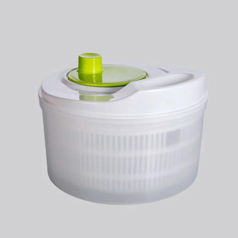 Büyük Kapasiteli Döner Sebze Kurutucu Salata Kurutucuları Marul Yapraklı Sebze Dehidratörü Meyve Sebze Yıkama Süzgeci Sepeti