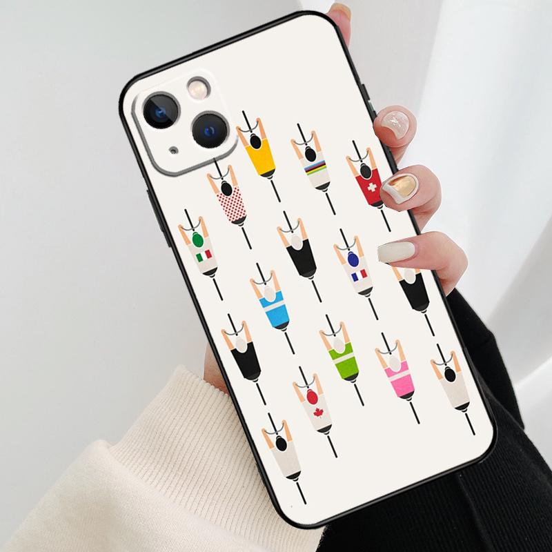 Bike Bicycle Phone Case For iPhone 17 Pro Max 15 14 13 11 12 16 Pro Max mini 15 16 Plus 16e 17 Air Cover