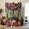 AC Sparta Praha Soft and comfortable flannel Suitable for sofas living rooms outdoor camping travel and also makes a great anniversary gift