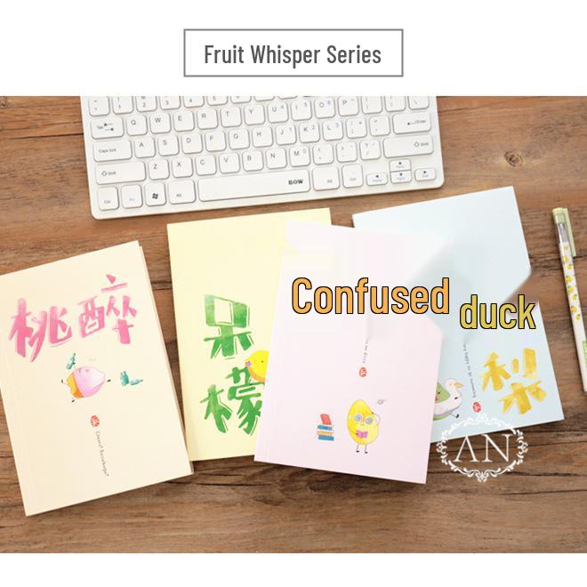 Creative Korean-Style Cute Notebook: Thick Inner Pages for Students
