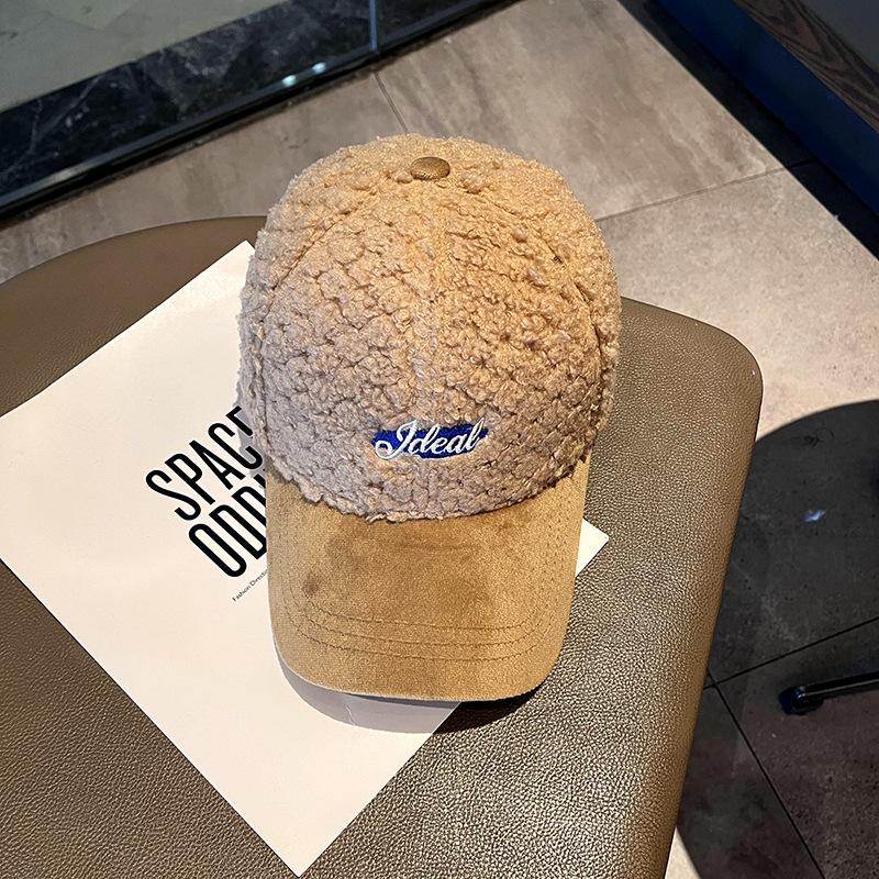 

Korean Style ColdSeason Baseball Hat Women DailyWear Outside Personality Styleable Letter Versatile Hat FallSeason Baseball Cap Japanese Style Adjustable