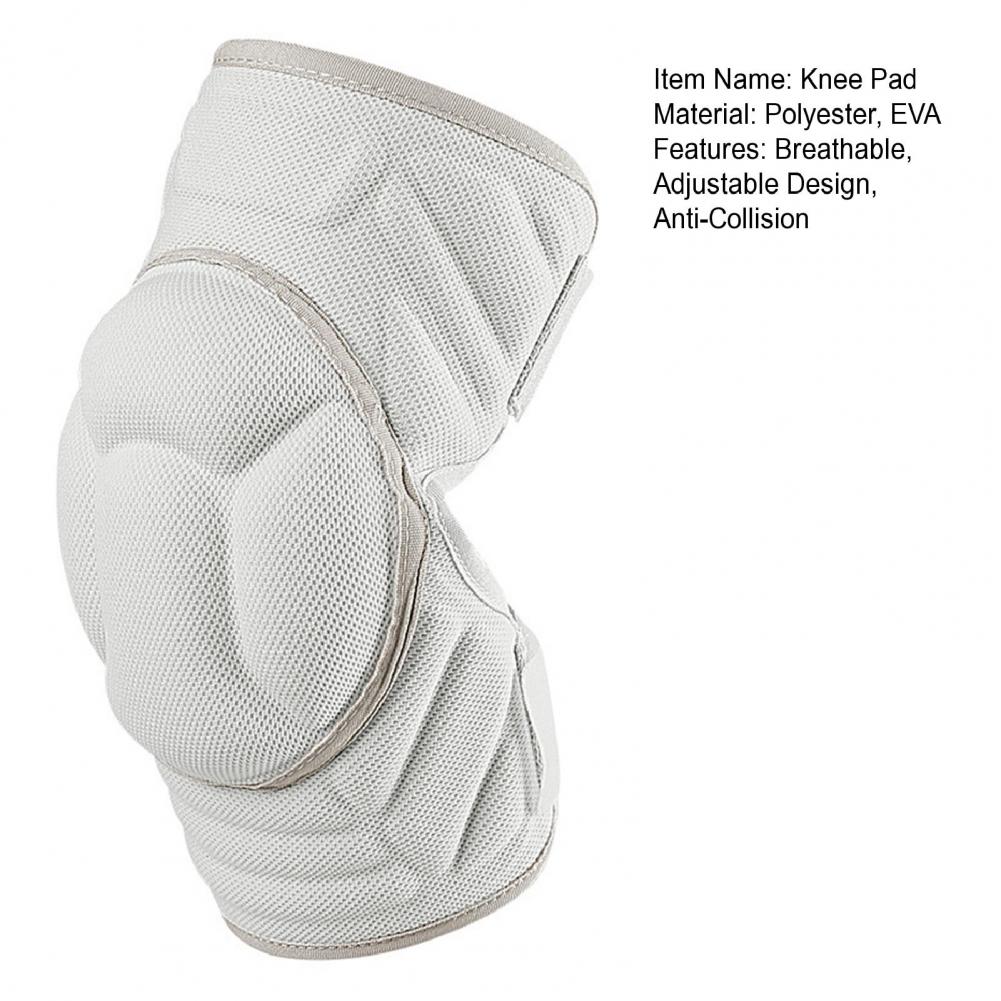 1Pc Cycling Knee Pad Adjustable Anti-Collision EVA Sports Volleyball Football Roller Skating Knee Brace Protector Guard