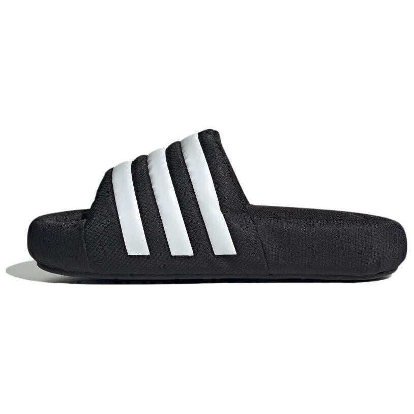 adidas Originals Adilette Flip-flops Asia Sizing  Black White  Men s IF9263 EU 42