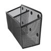 Magnetic Pen Holder Multifunctional Large Capacity Metal Mesh Pencil Cup Holder for Cabinet Dry Erase Board
