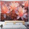 Beautiful Lotus Tapestry, Dreamy Landscape, Wall Hanging Cloth, Hippie Home Wall Art Decoration, Office And Living Room Tapestry