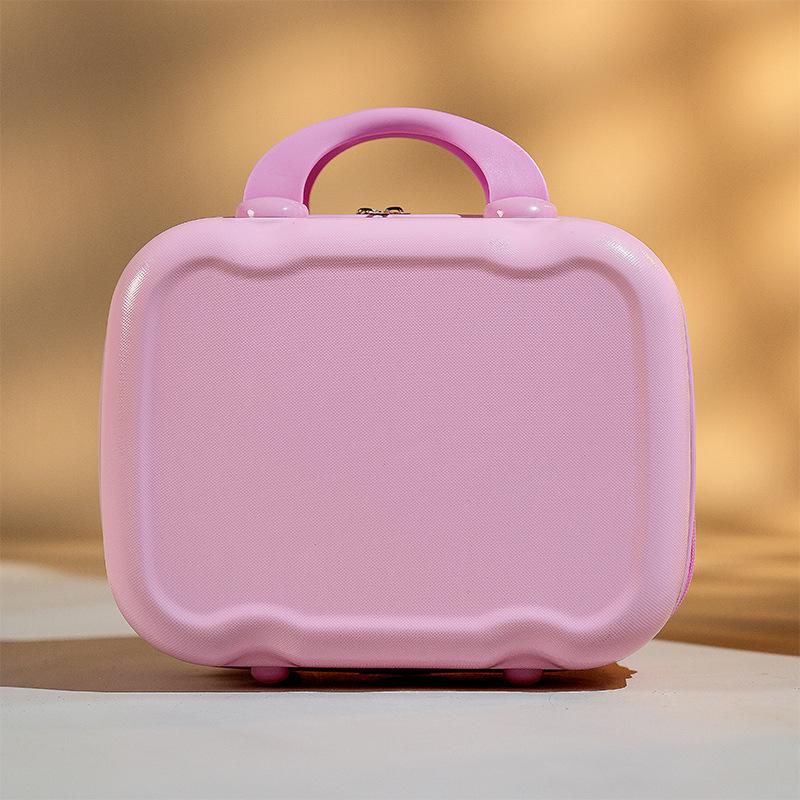 14 In Lightweight Small Travel Suitcase Cosmetic Box Waterproof Hand Luggage Organizer Makeup Case Portable Small Boarding Case