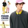 Fingercroxx Men's Loose Fit Long-Sleeve Cotton T-Shirt
