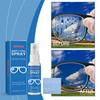 Eyeglass Lens Cleaner Spray Scratch Removal Portable Glasses Polish Oil Dirt Stain Cleaning Water Repellent Glass Shine Spray