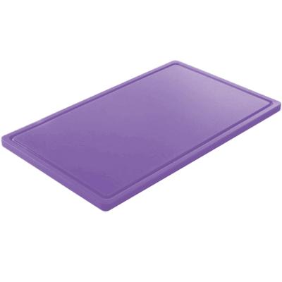 Hendi 826065 HACCP Cutting Board for Allergy Sufferers GN 11 Purple