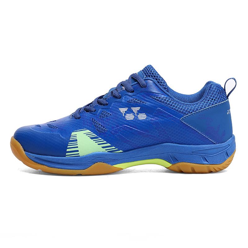 New Cross-Border Badminton Shoes with Cow Tendon Soles, Training Tennis Shoes, Sports Footwear, Student Soccer Shoes